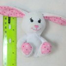 Build a Bear #8 2013 Pink Flurry Bunny McDonalds Happy Meal Toy Plush