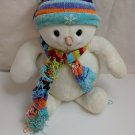Animal Alley Snowman Plush Christmas Holiday Winter Knit Scarf & Hat 18" *READ*