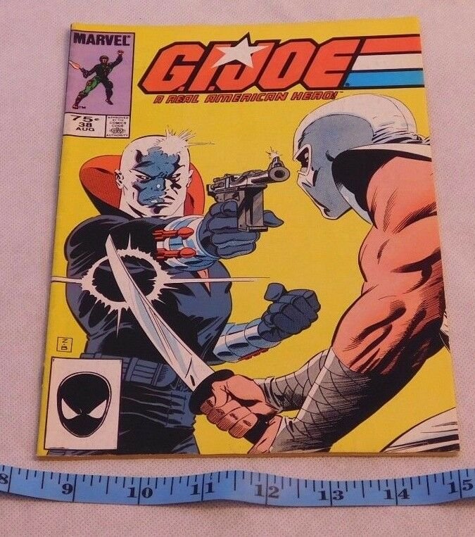 G.I. Joe Comic Book #38 2nd Printing August 1985