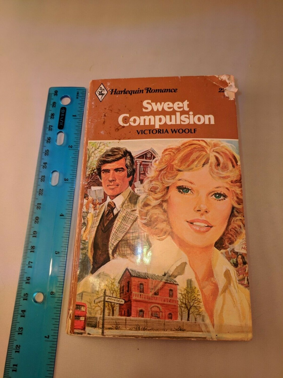 Sweet Compulsion by Victoria Woolf Harlequin Romance 2273 SC 1979
