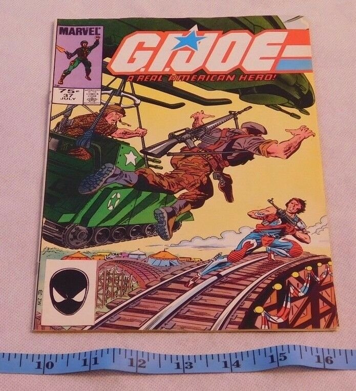G.I. Joe Comic Book #37 2nd Printing July 1985
