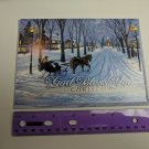 His Delight Greetings Scripture Christmas Card Christmas Village Sleigh Ride