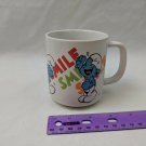 Smurfs Coffee Mug Cup Vintage Smurf SMILE Wallace Berrie & Co 1981