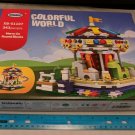 Xingbao Colorful World Merry Go Round Compatible Building Block Carousel Playset