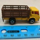 Matchbox Superfast No71 Cattle Truck Yellow/Brown *Played w/ condition* 3" long