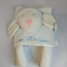 Pottery Barn Kids PBK My Little Lamb Plush Baby Cloth Book 8"x9" + 4" Legs