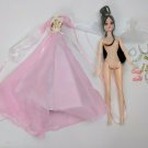Traditional Chinese Costume Light Pink 12" BJD Doll w/ Outfit & Accessories