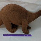 Toy Network Brown Brontosaurus Dinosaur 28" Plush Stuffed Animal 2008