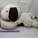 Vintage Cuddle Wit Puppy Dog White & Brown Large Big Jumbo Huge Plush 28" Long