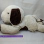 Vintage Cuddle Wit Puppy Dog White & Brown Large Big Jumbo Huge Plush 28" Long
