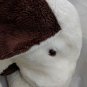 Vintage Cuddle Wit Puppy Dog White & Brown Large Big Jumbo Huge Plush 28" Long