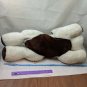 Vintage Cuddle Wit Puppy Dog White & Brown Large Big Jumbo Huge Plush 28" Long