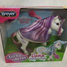 Breyer Lucky Acres Luna Magical Color Change Bath Unicorn Horse Pony Toy