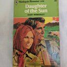 Daughter of the Sun by Mary Wibberley 2136 VTG PB Harlequin Romance