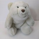 Gund 1990 Classic Platinum Edition Snuffles White Bear 11" Plush Stuffed Animal