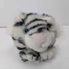 Swibco Puffkins Tasha the White Tiger 4" Ball Plush Stuffed Animal