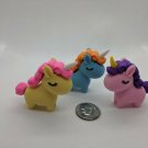 Unicorn Pony Horse 3D Puzzle Eraser 1.5" Tall School Collectible CHOOSE ONE