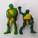 TMNT Teenage Mutant Ninja Turtles Happy Meal Toys Lot of  2 Leo & Raph