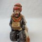 Christmas Nativity Wise Man King Gray & Orange Robes Replacement Resin Figurine