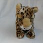 Wild Adventure Leopard Cat Plush Animal Stuffed 12" Body + 4" Tail