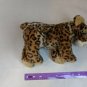 Wild Adventure Leopard Cat Plush Animal Stuffed 12" Body + 4" Tail