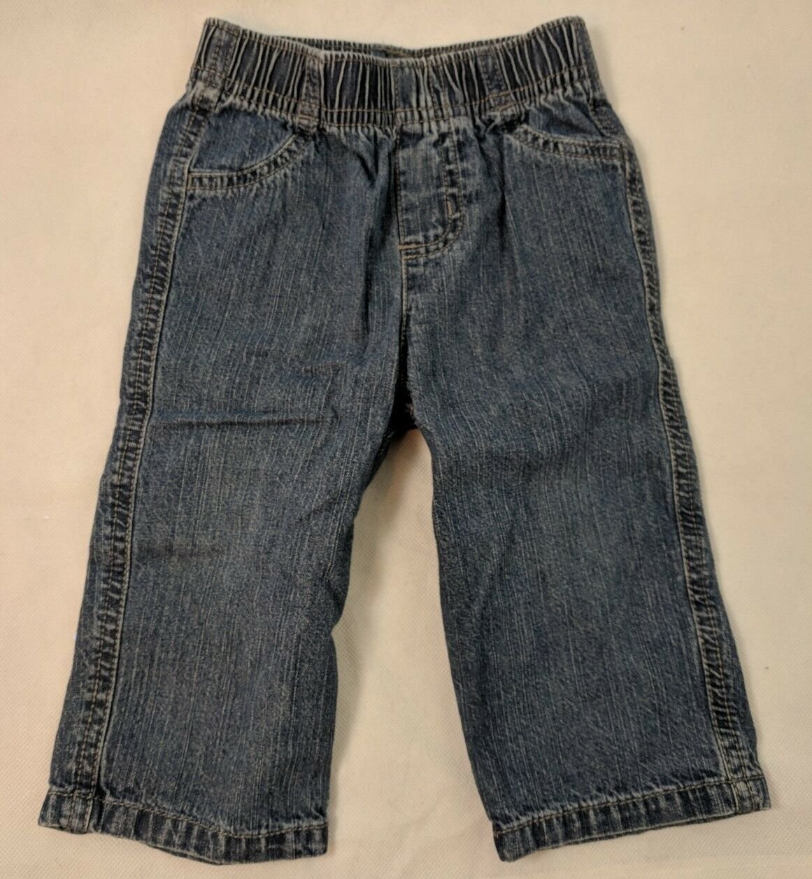 Jumping Beans Toddler Boy Denim Jeans Elastic Waist Pants Size 12M