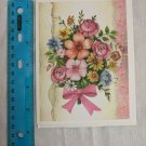 Skarlett Pancheva Blank Note Card Flower Bouquet