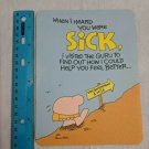 Ziggy by Tom Wilson Get Well Card Guru Visit American Greetings