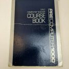 VTech PreComputer 1000 Vintage 3-in-1 Computer Teacher Course Book