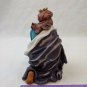 Christmas Nativity Wise Man King Purple & Blue Robes Replacement Resin Figurine