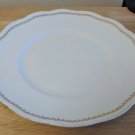 Homer Laughlin The Angelus w/ Gold Single 9" Plate - chips etc Edwardian Era