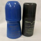 Vintage Avon Men's Roll-On Deodorant Rollerball Lot of 2 HisStory & Mesmerize