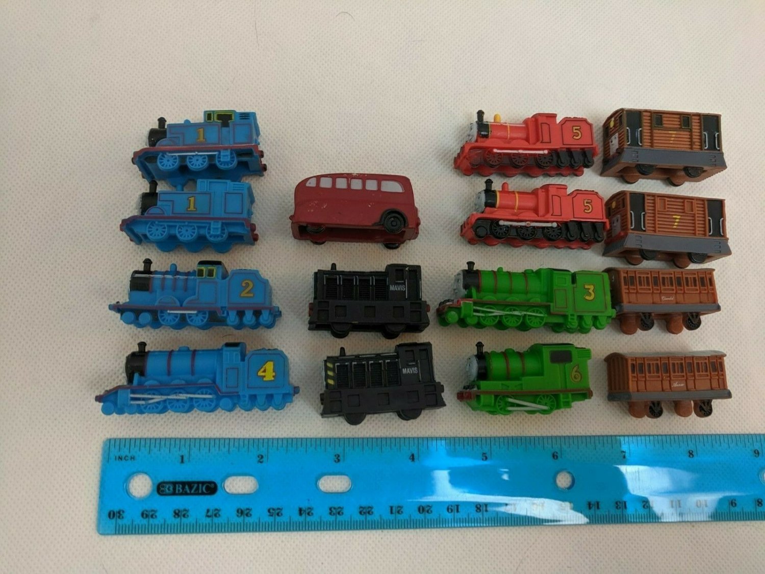 Thomas & Friends Train Lot Mini 1.5-2.5" Plastic Figurines - No Moving Parts