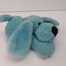 Bassett Hound Puppy Dog Light Blue Plush Stuffed Animal 6" Long VTG