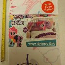 My Little Pony the Movie Twin Sheet Set w/ Flat, Fitted, and Pillowcase NEW
