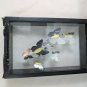 Paper Butterfly Shadow Box Black Frame Wall Hanging 10.75" x 6.75" x 2.25" Deep