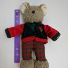VINTAGE 1994 COMMONWEALTH CHRISTOPHER & HOLLY TEDDY BEAR STUFFED ANIMAL 13"