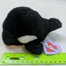 Puffkins Toby Killer Whale Plush Stuffed Swibco Retired Vintage Toy