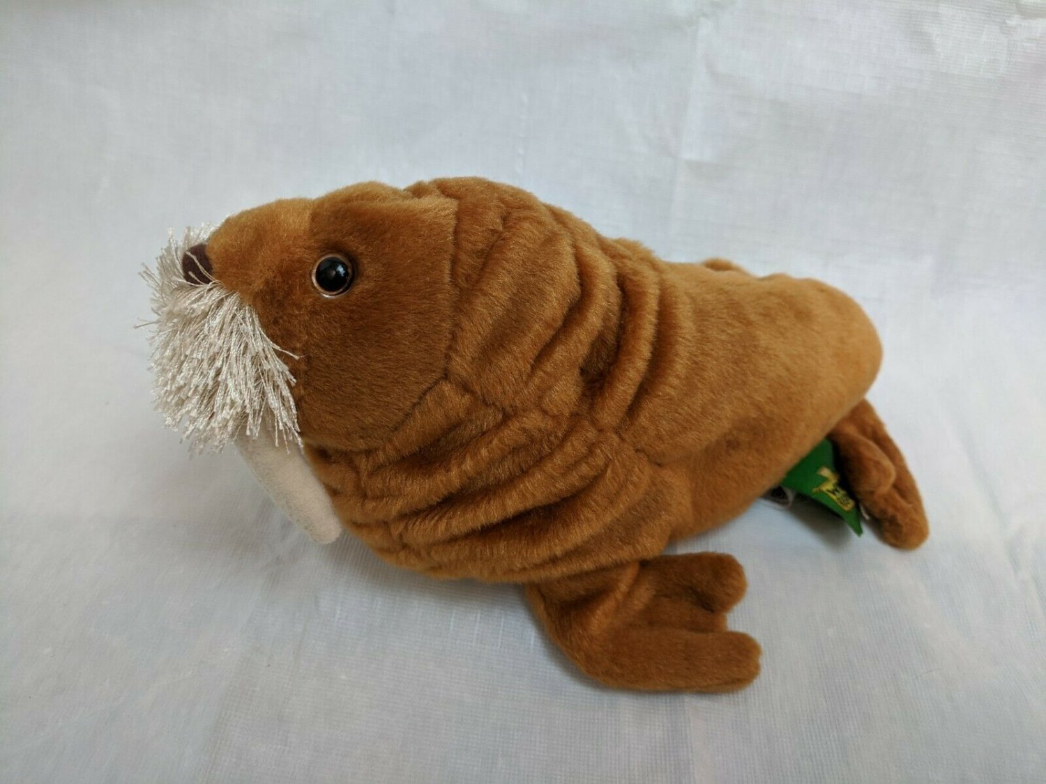 Wild Republic K&M Int Walrus Plush Stuffed Animal Toy 9" Long