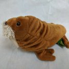 Wild Republic K&M Int Walrus Plush Stuffed Animal Toy 9" Long