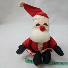 WHITMAN'S CHOCOLATES PLUSH CHRISTMAS CHUBBY SANTA CLAUS PUFFALUMP 8"