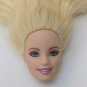 Barbie Doll HEAD ONLY 1998 Mold Pink/Tan Eyeshadow