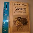 Emilie Loring #26 A Candle In Her Heart 1960's Softcover Bantam Books