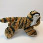 Aurora World Tiger Cat Gold/Black Striped Plush Stuffed Animal 7" Long