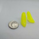 12" Curve Foot Fashion Doll Neon Yellow High Heel Pumps Shoe Pair