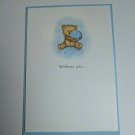 DaySpring Integrity Notes Teddy Bear Without you my hugs have a hole Scripture