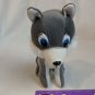 Classic Toy Co Wolf Husky Dog Gray & White 8" Plush Stuffed Animal
