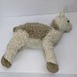 Dakin Applause VTG Llama Tan/Cream Plush Stuffed Animal 16" Long Floppy