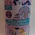 My Little Pony the Movie Color & Decorate Keepsake Tower Craft Activity Set