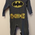 Batman Old Navy Collectabilitees 1-Piece Bodysuit Size 12-18M Boy Gray & Yellow